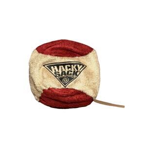 🔥Hacky Sack Core PlayMonster Original Footbag Tan/Red No Packaging BNWT🔥